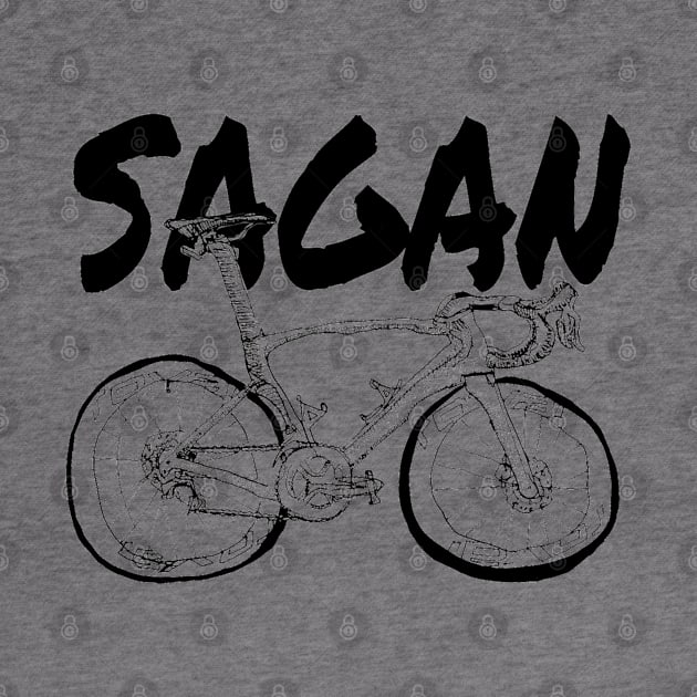 S-Works Sagan Bicycle Drawing by eVrydayART